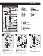 Предварительный просмотр 3 страницы Moen WS84004 Series Installation Manual