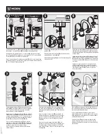 Предварительный просмотр 4 страницы Moen WS84004 Series Installation Manual