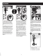 Предварительный просмотр 6 страницы Moen WS84004 Series Installation Manual