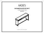 Moe's COLVIN SR-1027-24 Assembly Instructions preview