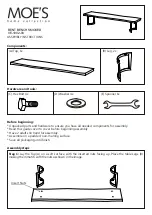 Preview for 1 page of Moe's VE-1002-03 Assembly Instructions