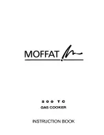 Moffat 500 TC Instruction Book предпросмотр