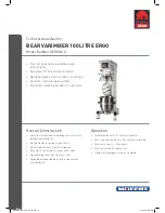 Moffat AE100VL-3 Technical Data Sheet предпросмотр