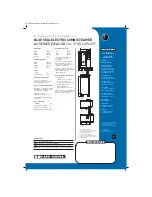 Предварительный просмотр 2 страницы Moffat Blue Seal E21AC DD Specification Sheet