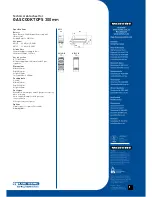 Предварительный просмотр 2 страницы Moffat Blue Seal Evolution G512C-B Technical Data Sheet