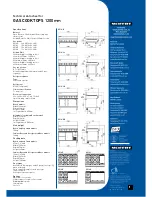 Preview for 2 page of Moffat BLUE SEAL EVOLUTION G518A-B Technical Data Sheet