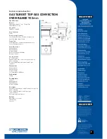 Preview for 2 page of Moffat Blue Seal Evolution G576 Technical Data Sheet