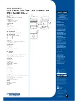 Preview for 2 page of Moffat Blue Seal Evolution GE576 Technical Data Sheet