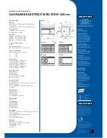 Preview for 2 page of Moffat Blue Seal Evolution Series GE508 Technical Data Sheet