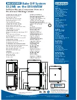 Предварительный просмотр 2 страницы Moffat E89AMSW Specification Sheet