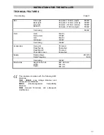 Предварительный просмотр 17 страницы Moffat ESC 5061 Operating & Installation Instructions Manual