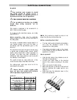 Предварительный просмотр 19 страницы Moffat ESC 5061 Operating & Installation Instructions Manual