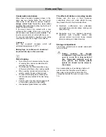 Предварительный просмотр 8 страницы Moffat ESC5060W Operating & Installation Instructions Manual