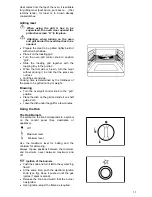 Preview for 11 page of Moffat GSC 5061 Operating & Installation Instructions Manual