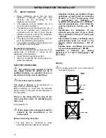 Предварительный просмотр 18 страницы Moffat GSC 5062 W Operating & Installation Instructions Manual