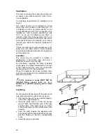 Предварительный просмотр 20 страницы Moffat GSC 5062 Operating & Installation Instructions Manual