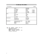 Предварительный просмотр 6 страницы Moffat GSC5050W Operating & Installation Instructions Manual