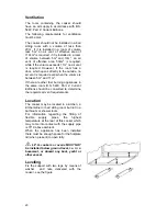 Предварительный просмотр 20 страницы Moffat GSC5050W Operating & Installation Instructions Manual