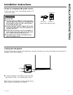 Предварительный просмотр 7 страницы Moffat MBE19DSNKSS Owner’S Manual And Installation Instruction