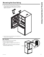 Предварительный просмотр 11 страницы Moffat MBE19DSNKSS Owner’S Manual And Installation Instruction