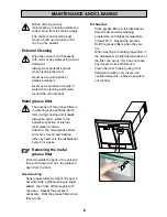 Preview for 6 page of Moffat MCH 665 Instruction Book