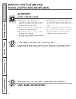 Предварительный просмотр 4 страницы Moffat MCRS20SFSS Owner'S Manual