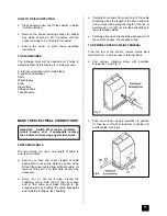 Preview for 11 page of Moffat MD 900 B Operating And Installation Instructions