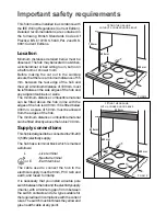 Preview for 6 page of Moffat MEH 630 Instruction Booklet