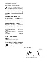 Preview for 6 page of Moffat MEH 631 Instruction Booklet