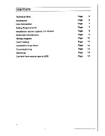 Preview for 3 page of Moffat MG 35 Installation And Servicing Instructions