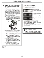 Preview for 30 page of Moffat MGAS724 Owner'S Manual And Installation Instructions