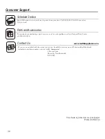 Preview for 38 page of Moffat MGAS724 Owner'S Manual And Installation Instructions