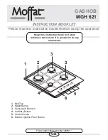 Moffat MGH 621 Instruction Booklet preview