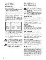 Preview for 4 page of Moffat MGH 621 Instruction Booklet