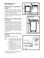 Preview for 9 page of Moffat MGH 621 Instruction Booklet