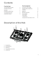 Предварительный просмотр 3 страницы Moffat MGH 700 Instruction Booklet