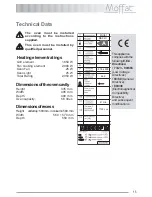 Предварительный просмотр 15 страницы Moffat MSF 611 Instruction Booklet