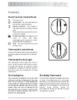 Предварительный просмотр 5 страницы Moffat MSF 616 Instruction Booklet