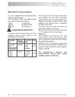 Предварительный просмотр 20 страницы Moffat MSF 616 Instruction Booklet