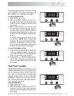 Preview for 9 page of Moffat MSF 620 Instruction Booklet