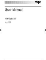 Preview for 1 page of Moffat MUL 514 User Manual