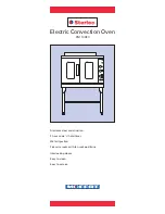 Предварительный просмотр 1 страницы Moffat STERLEC CN1100EC Specification Sheet