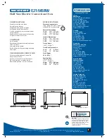 Preview for 2 page of Moffat turbofan E25MSBW Specification Sheet