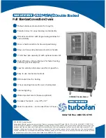 Moffat turbofan G32MSW/2 Specification Sheet preview