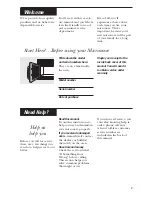 Preview for 3 page of Moffat TVM1635BPC Owner'S Manual