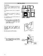 Предварительный просмотр 18 страницы Moffat U21321 GSV 5050 W Operating And Installation Instructions