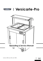 Moffat Versicarte-Pro Operating & Service Manual preview