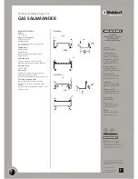 Предварительный просмотр 2 страницы Moffat Waldorf SN8200G Technical Data Sheet