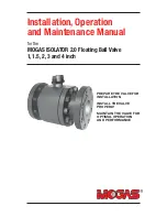 Preview for 1 page of MOGAS ISOLATOR 2.0 Installation, Operation And Maintenance Manual