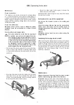 Preview for 29 page of Mogatec FHS 1555 Ultralight Operating Instructions Manual